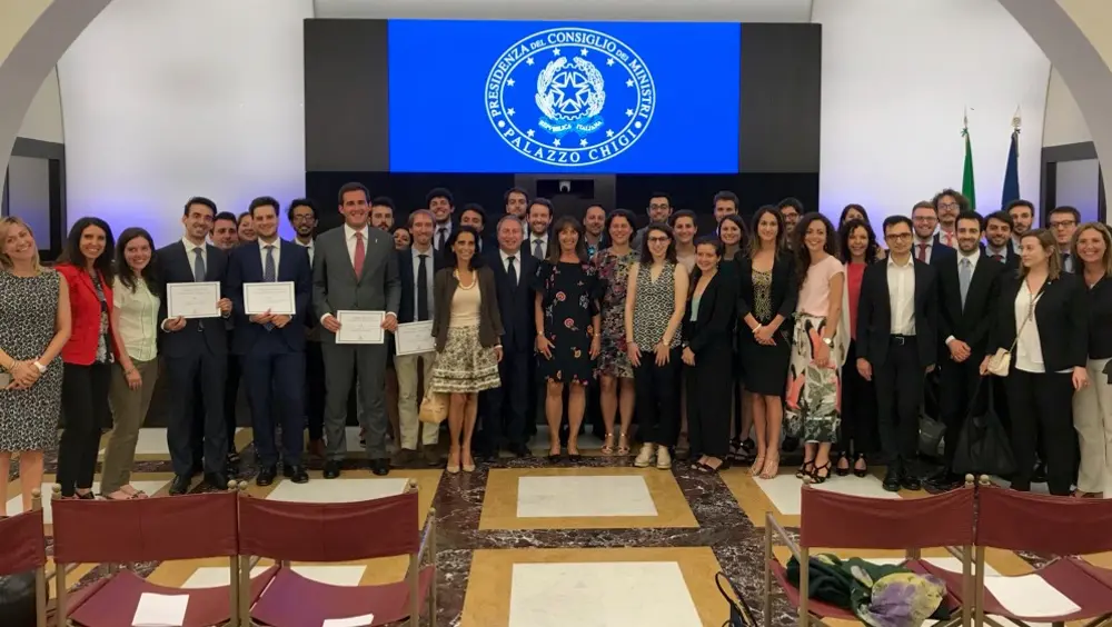 Collegio d'Europa, premiazione vincitori anno accademico 2017-2018 Collegio d'Europa, premiazione vincitori anno accademico 2017-2018