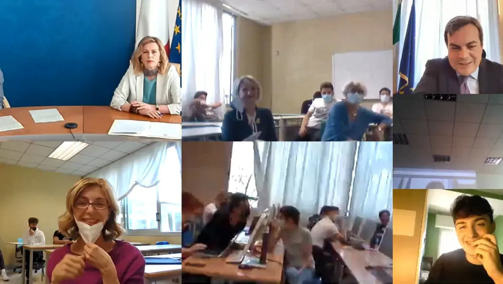 "L'ora di Europa" con l'istituto "Amerigo Vespucci" di Milano