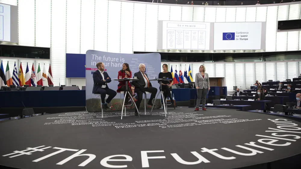 Seconda Plenaria della Conferenza sul futuro dell'Europa, le idee dei giovani e dei cittadini