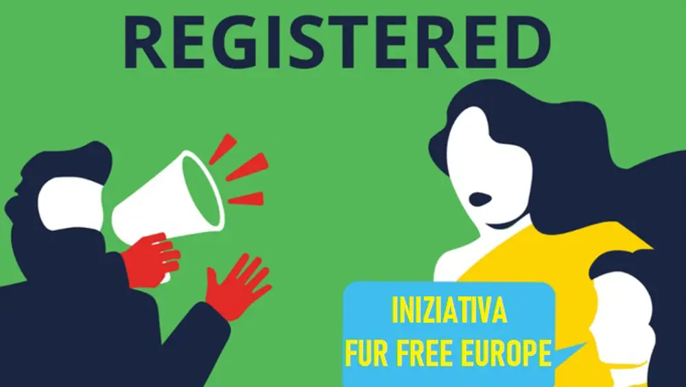 Fur Free Europe, Commissione UE registra iniziativa Fur Free Europe, Commissione UE registra iniziativa