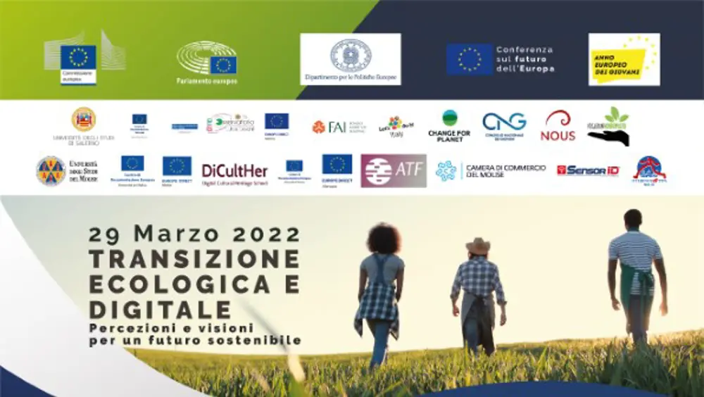 "Transizione ecologica e digitale: percezioni e visioni per un futuro sostenibile" "Transizione ecologica e digitale: percezioni e visioni per un futuro sostenibile"
