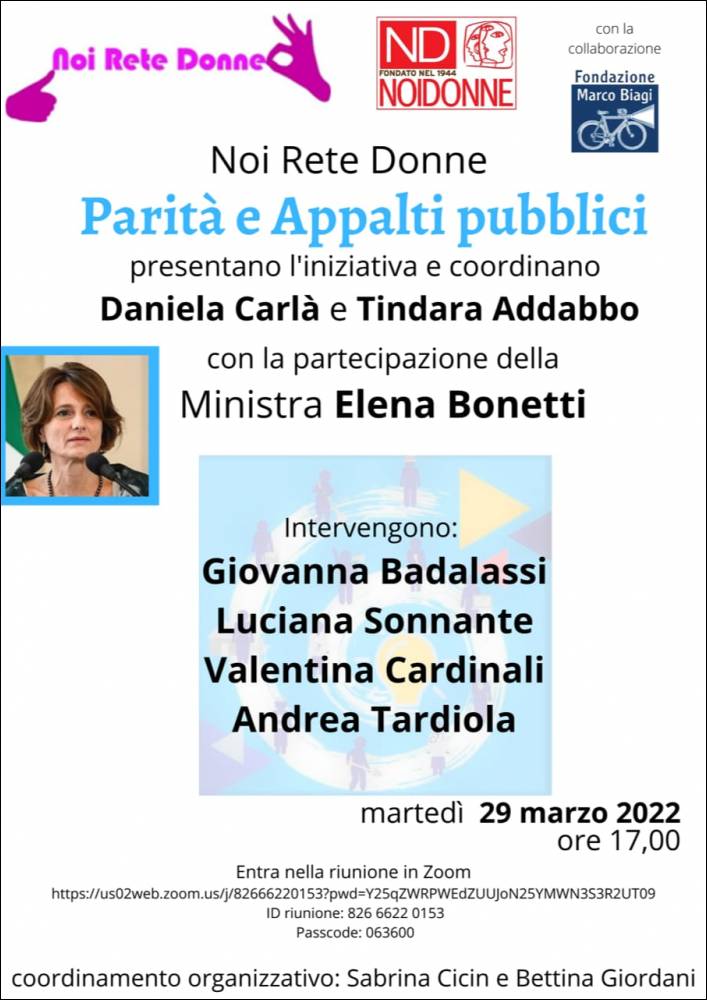 Parità e Appalti pubblici