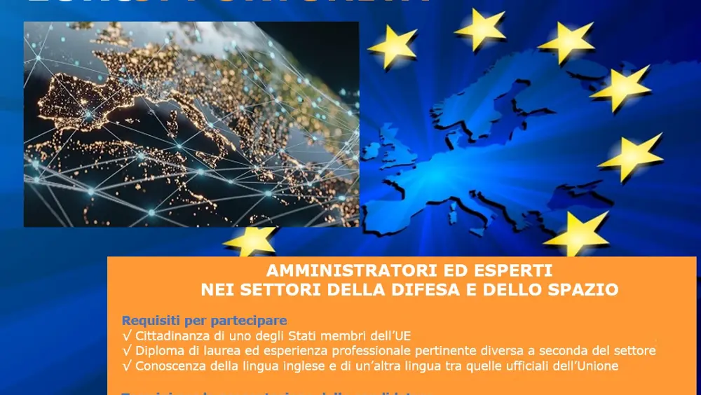 Europportunità, amministratori ed esperti nel settore della difesa e dello spazio Europportunità, amministratori ed esperti nel settore della difesa e dello spazio