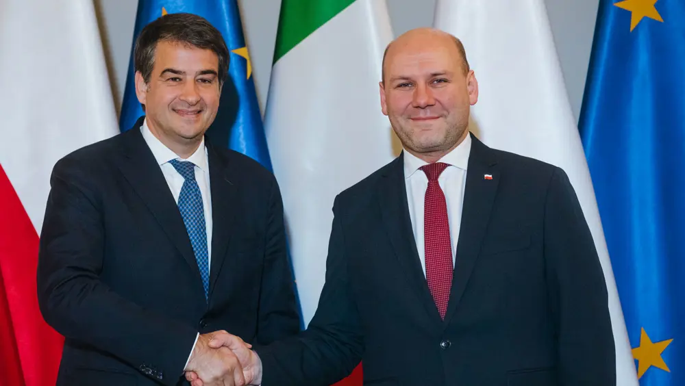 Il Ministro Fitto incontra il Ministro polacco per gli Affari europei, Szymon Szynkowski vel Sek Il Ministro Fitto incontra il Ministro polacco per gli Affari europei, Szymon Szynkowski vel Sek