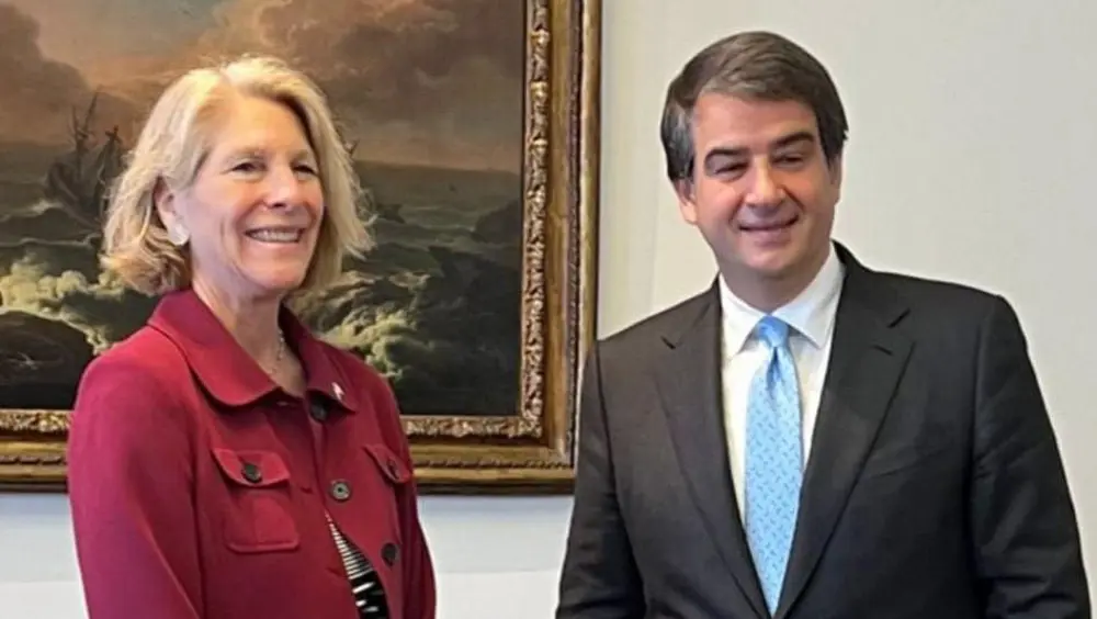 Ministro Fitto incontra il Vice Segretario di Stato USA Karen Donfried Ministro Fitto incontra il Vice Segretario di Stato USA Karen Donfried
