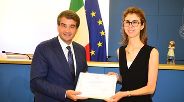Raffaele Fitto e Alessandra Stofella