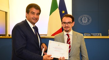 Raffaele Fitto e Guglielmo Finotti