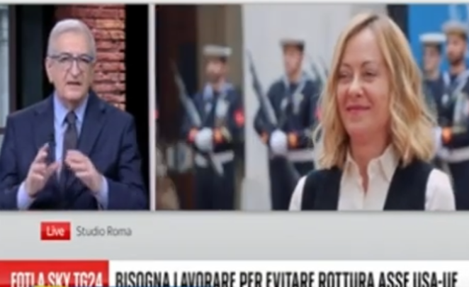 Ministro Foti ospite di Sky TG24 Economia