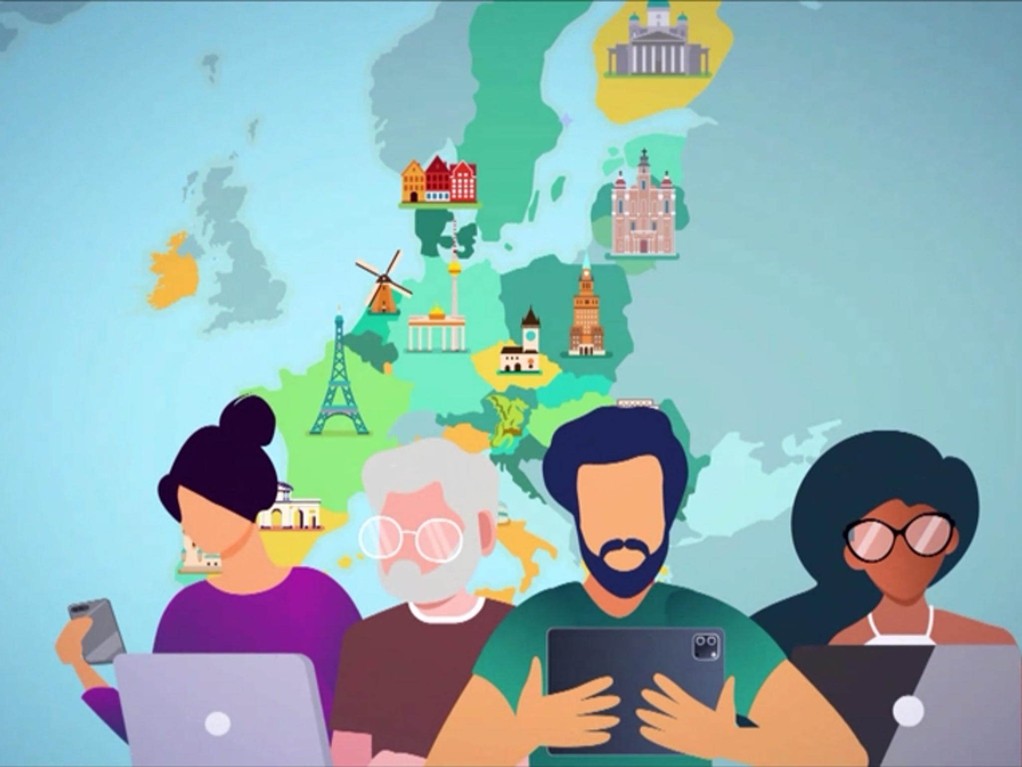Campagna di comunicazione istituzionale "La tua Europa - Conosci i tuoi diritti"