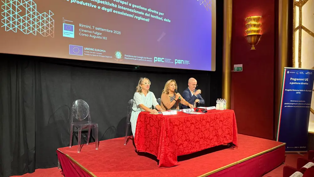 Rimini ha ospitato l'Infoday SITE "Sistema Italia in Europa" 