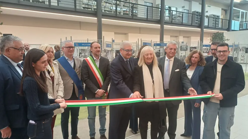 Ministro Foti ha inaugurato a Piacenza la mostra "L'Italia in Europa - L'Europa in Italia" 