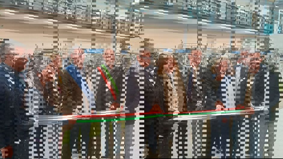 Inaugurazione della mostra "L'Italia in Europa - L'Europa in Italia" a Piacenza con il Ministro Foti