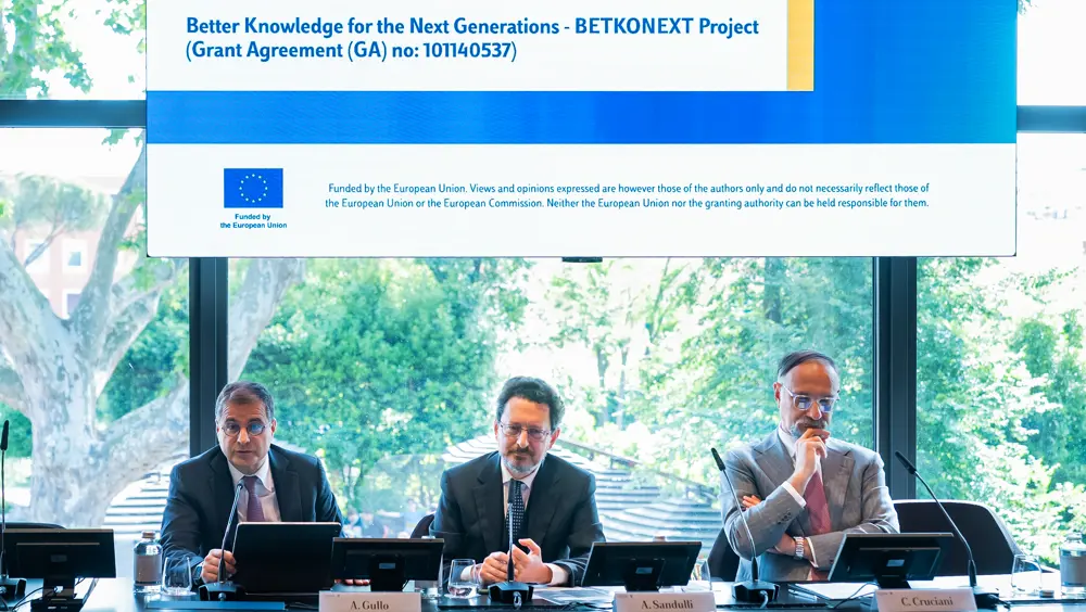 Conferenza finale del progetto "Better Knowledge for the Next generations"