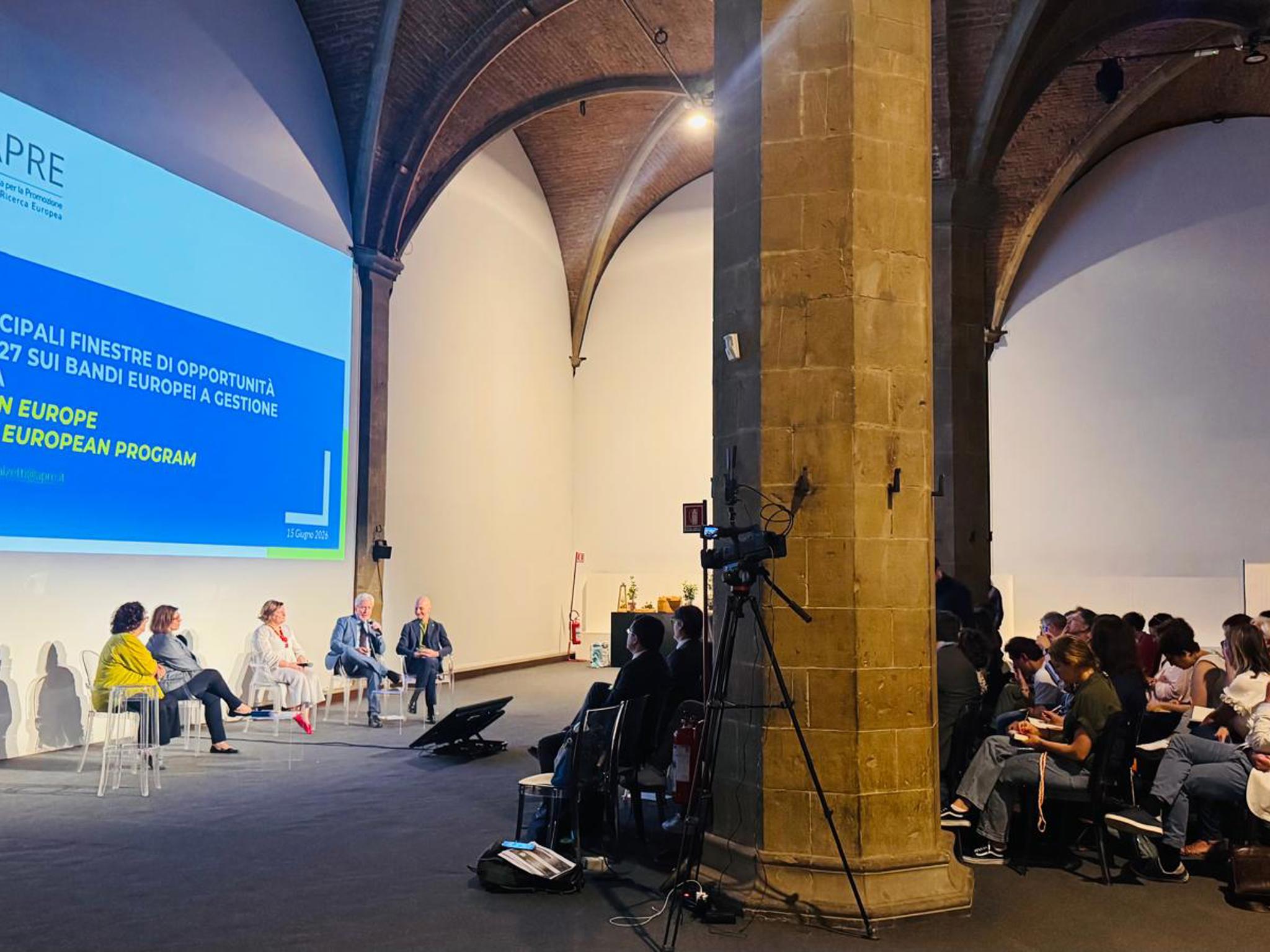 Infoday di Firenze, "inizia percorso per rafforzare capacità italiana di accedere ai fondi UE"